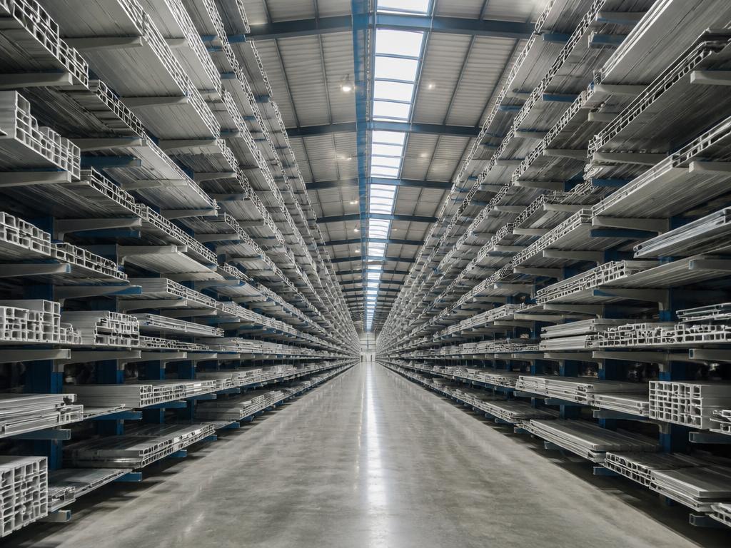 Almacén a gran escala para suplir empresas y fábricas